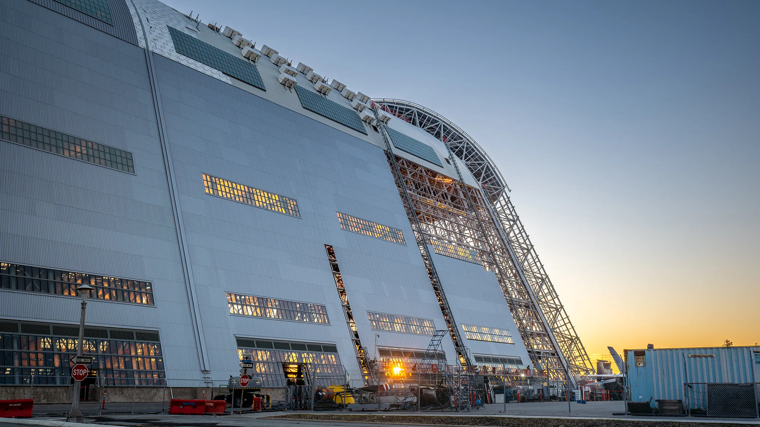 Restoring the iconic Hangar 1 at Moffett Federal Airfield with Planetary Ventures, a subsidiary of Google