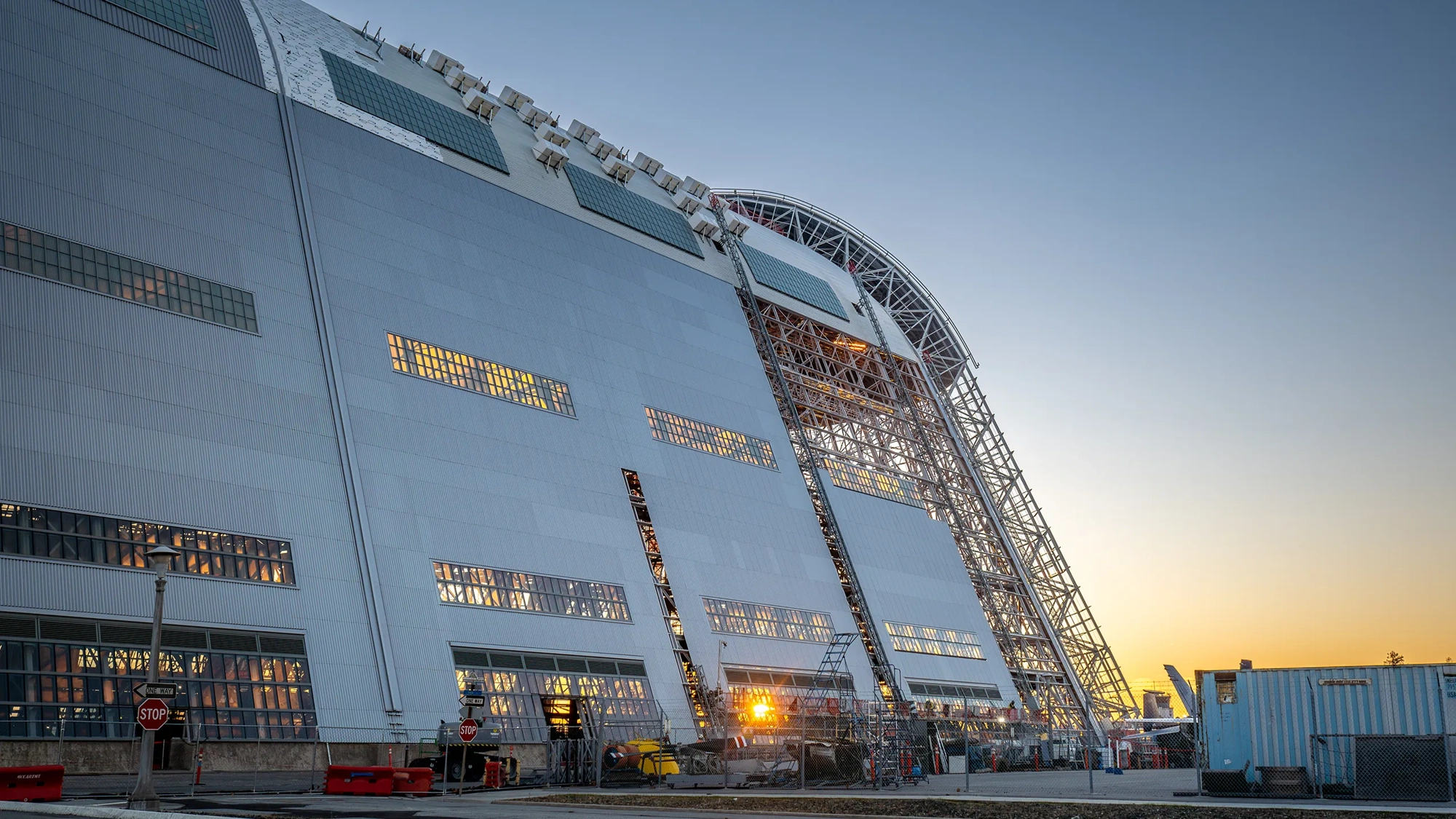 Restoring the iconic Hangar 1 at Moffett Federal Airfield with Planetary Ventures, a subsidiary of Google
